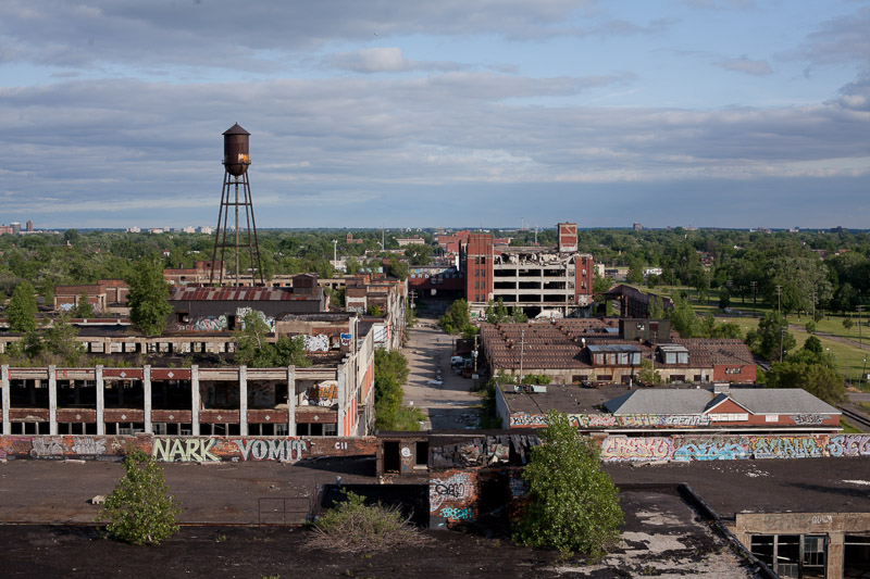 Illustration for article titled Looks Like the Guy Who Bought the Packard Plant is Insane...